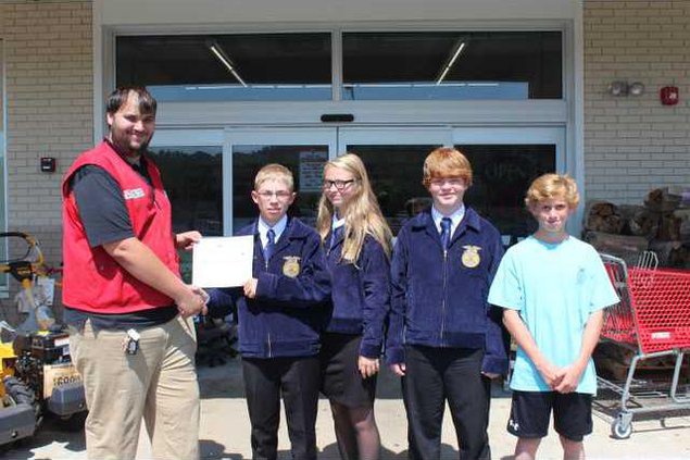 North Hall Middle FFA grant