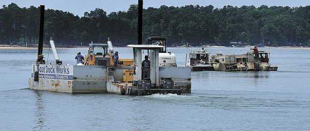 Abandoned Houseboat Removed From Lake Lanier Gainesville Times