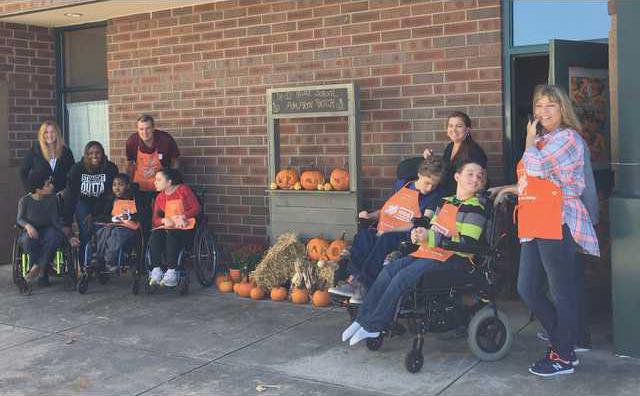 Home Depot Makes Wheelchair Accessible Pumpkin Patch Gainesville Times