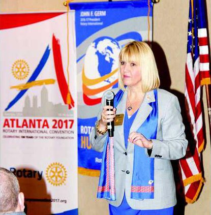 Kim Waters Rotary Gov