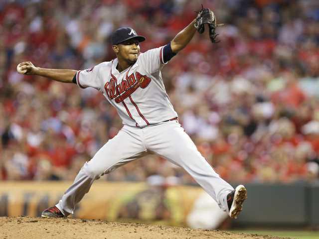 Braves Rip Reds 8 0 For 6th Win In 7 Games Gainesville Times