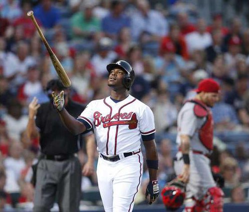 Cardinals Braves Base Hoop