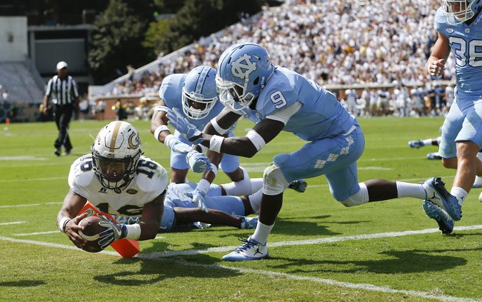 Georgia Tech football vs. North Carolina