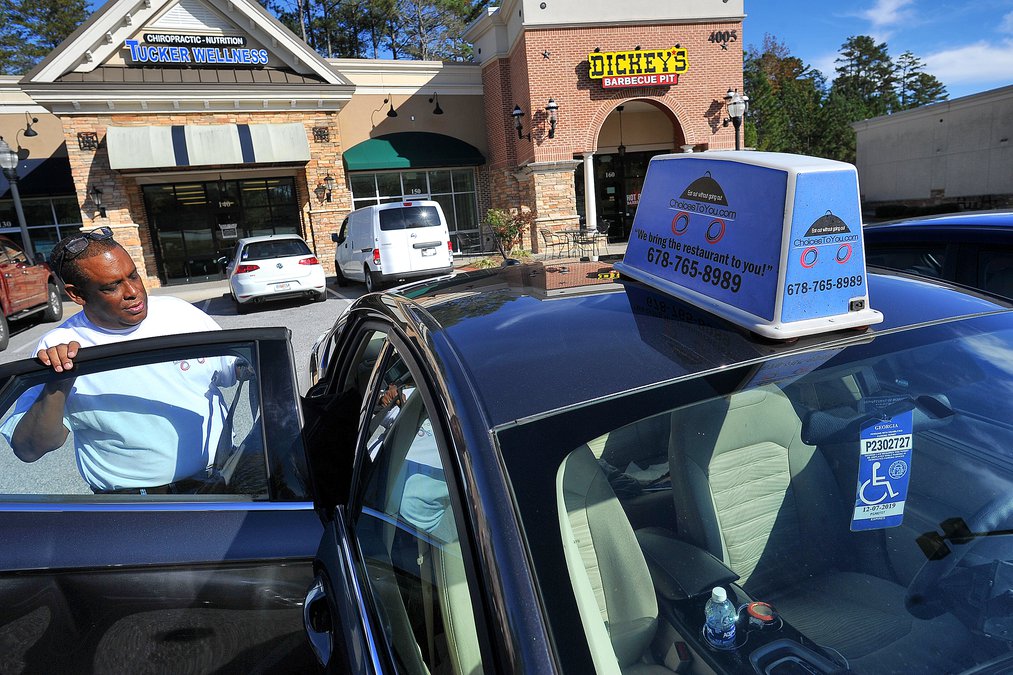 Ordering out, dining in Thirdparty food delivery service starts in South Hall Gainesville Times