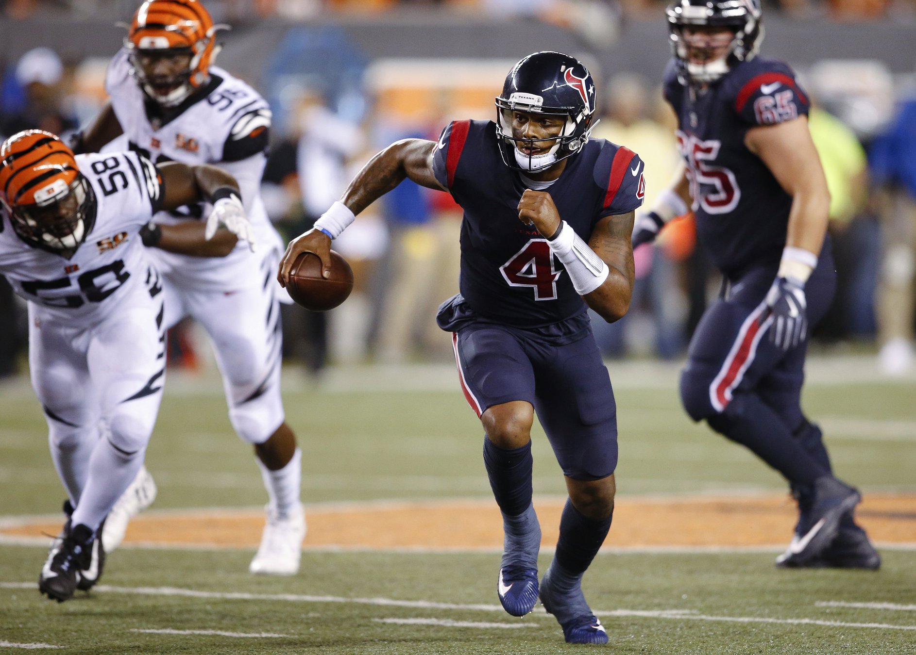 Deshaun Watson's high school coach Seasonending knee injury 'breaks