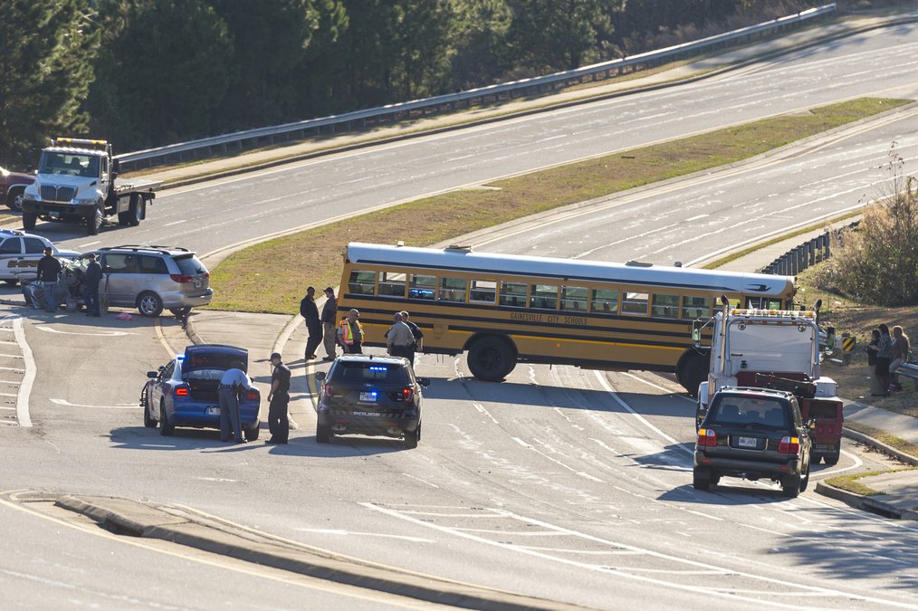 Minor injuries reported in school bus wreck Gainesville Times