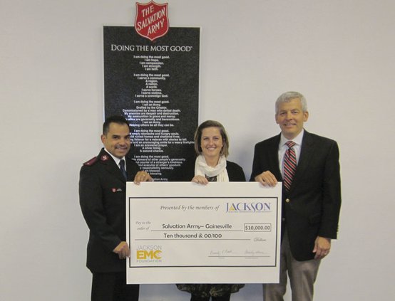 Jackson EMC Foundation donation