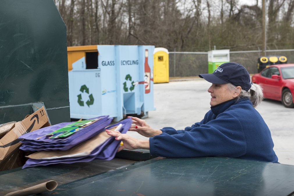 Hall recycling sites open to all, not just county residents
