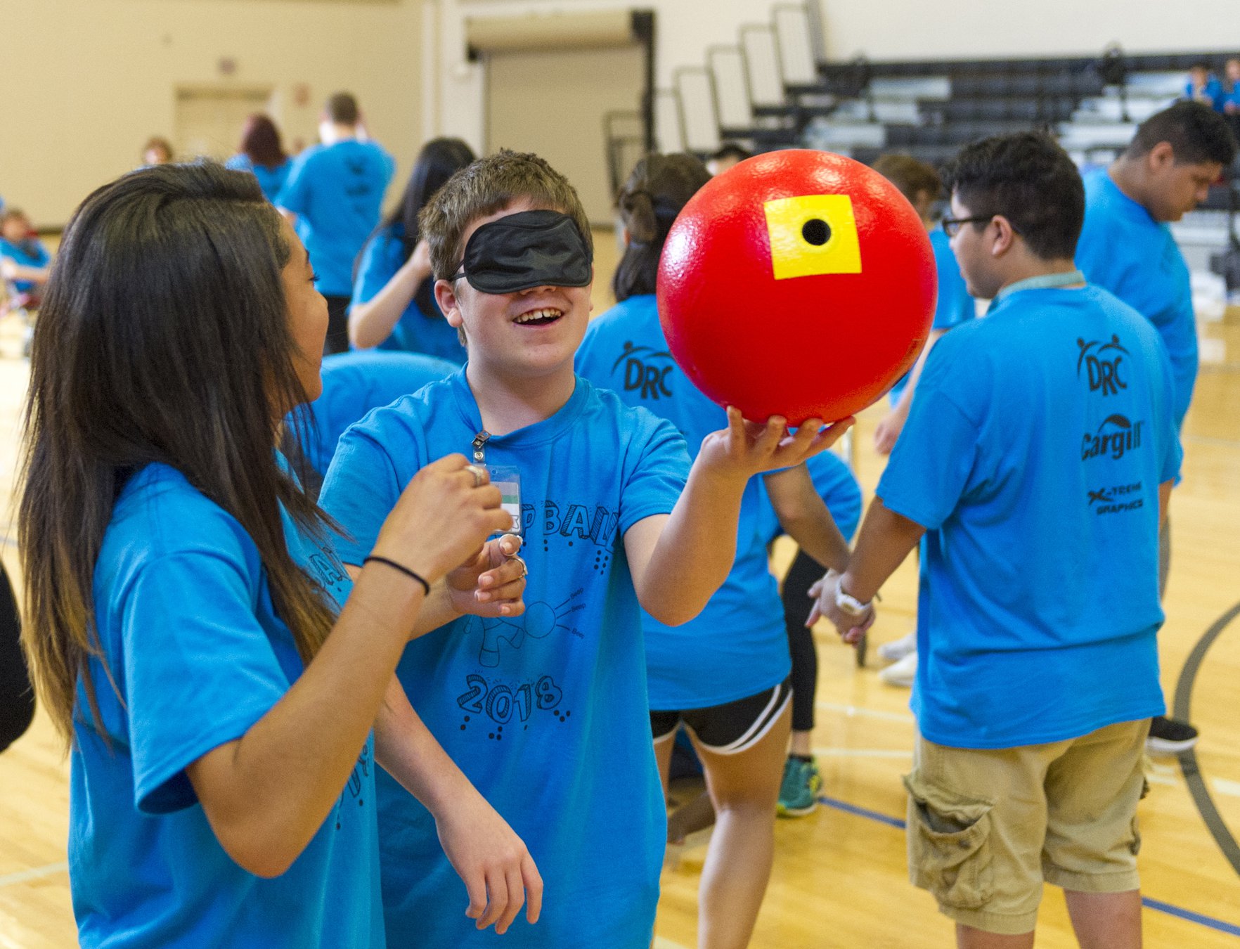 Photo, video slideshow Beep Ball gets everyone in the game Gainesville Times