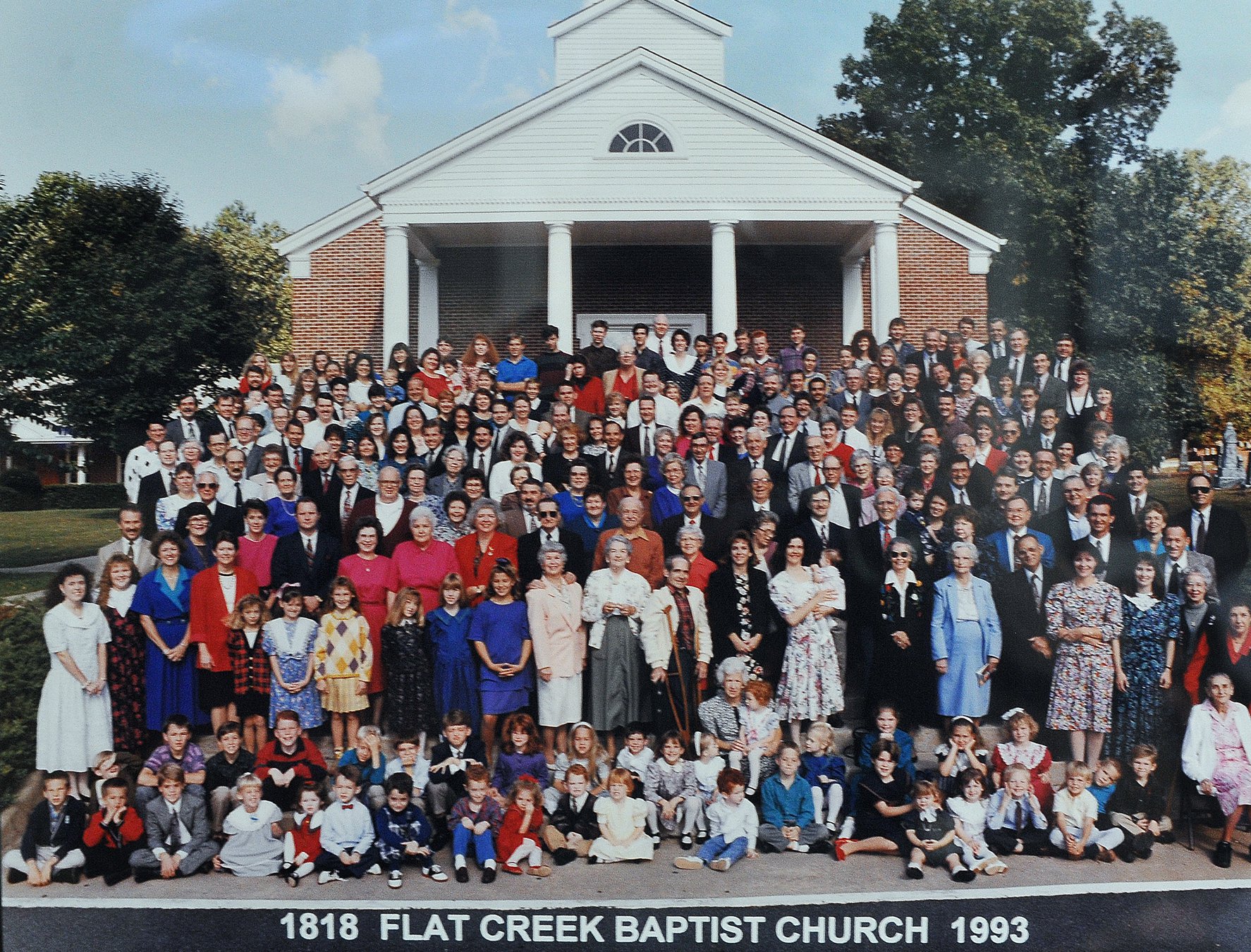 Flat Creek Baptist marks 200 years on ‘railroad tracks’ of time