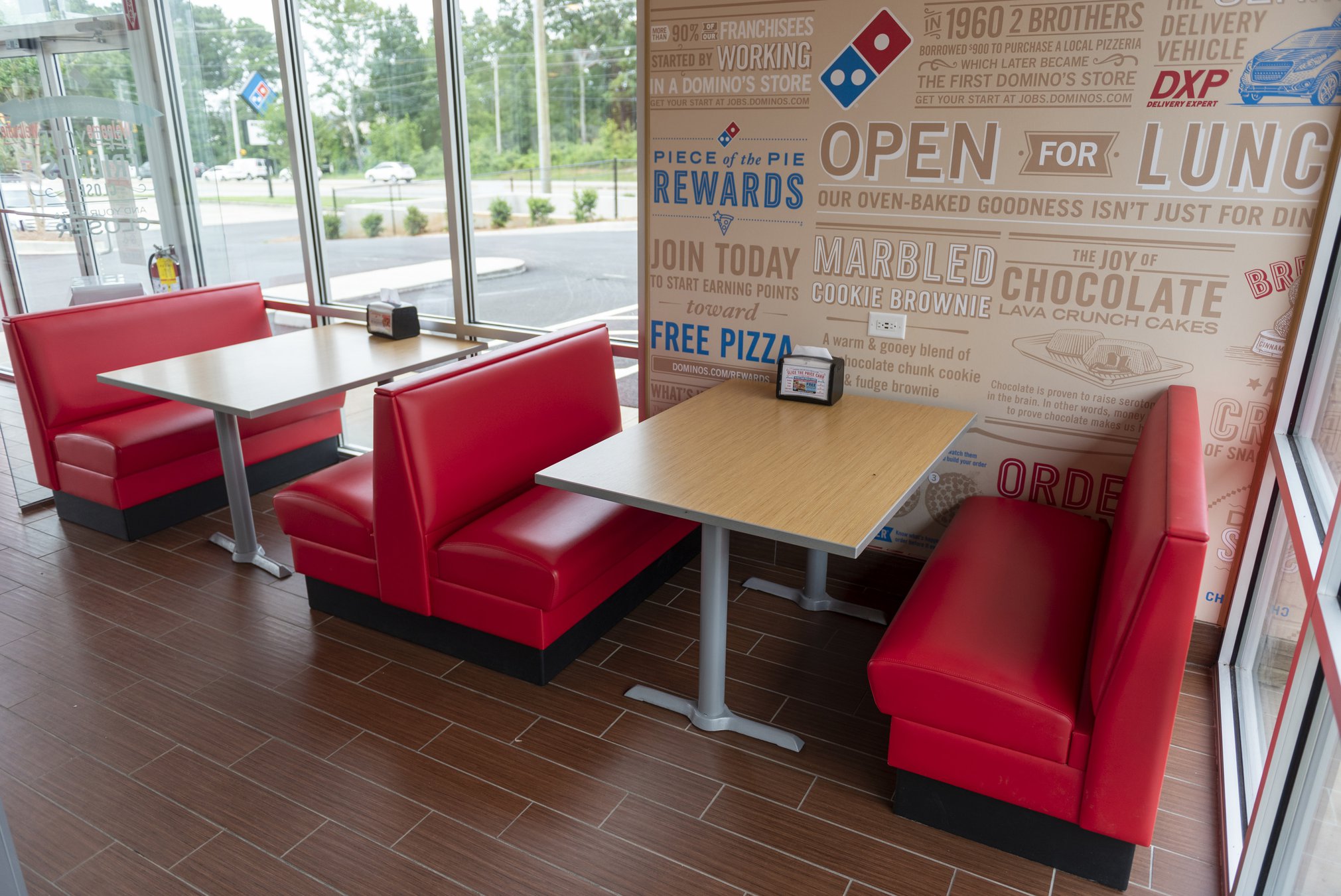 New place, new indoor dining at Domino’s in Oakwood Gainesville Times