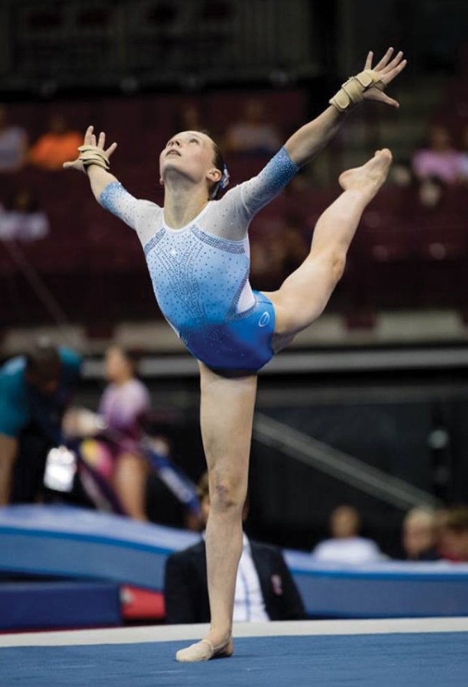 Dreams of young Flowery Branch gymnast Fisher quickly a
