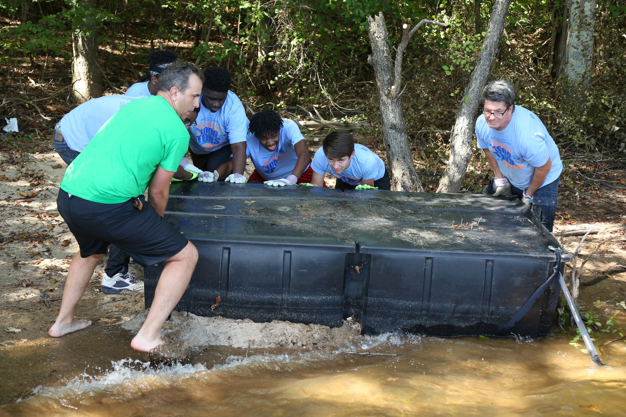 From tires to mannequins, Shore Sweep keeps Lake Lanier clean for a