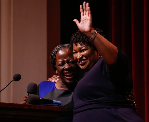 Stacey Abrams visit