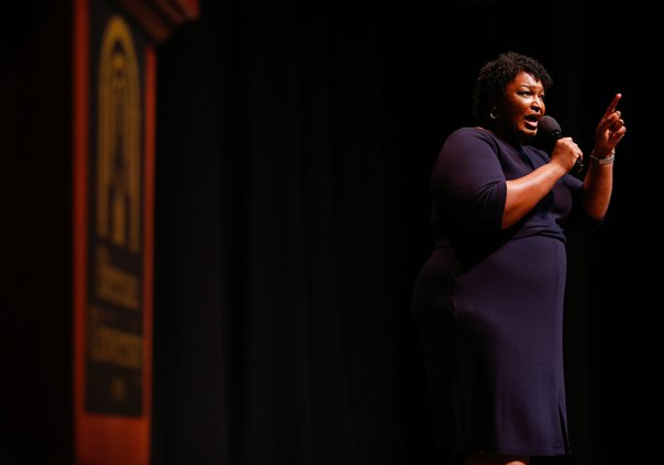 Stacey Abrams visit
