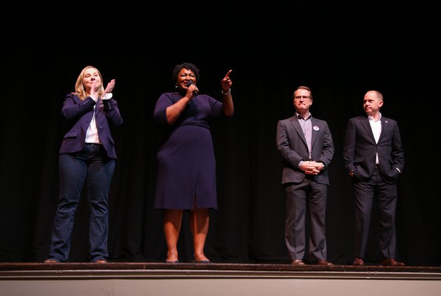 Stacey Abrams visit