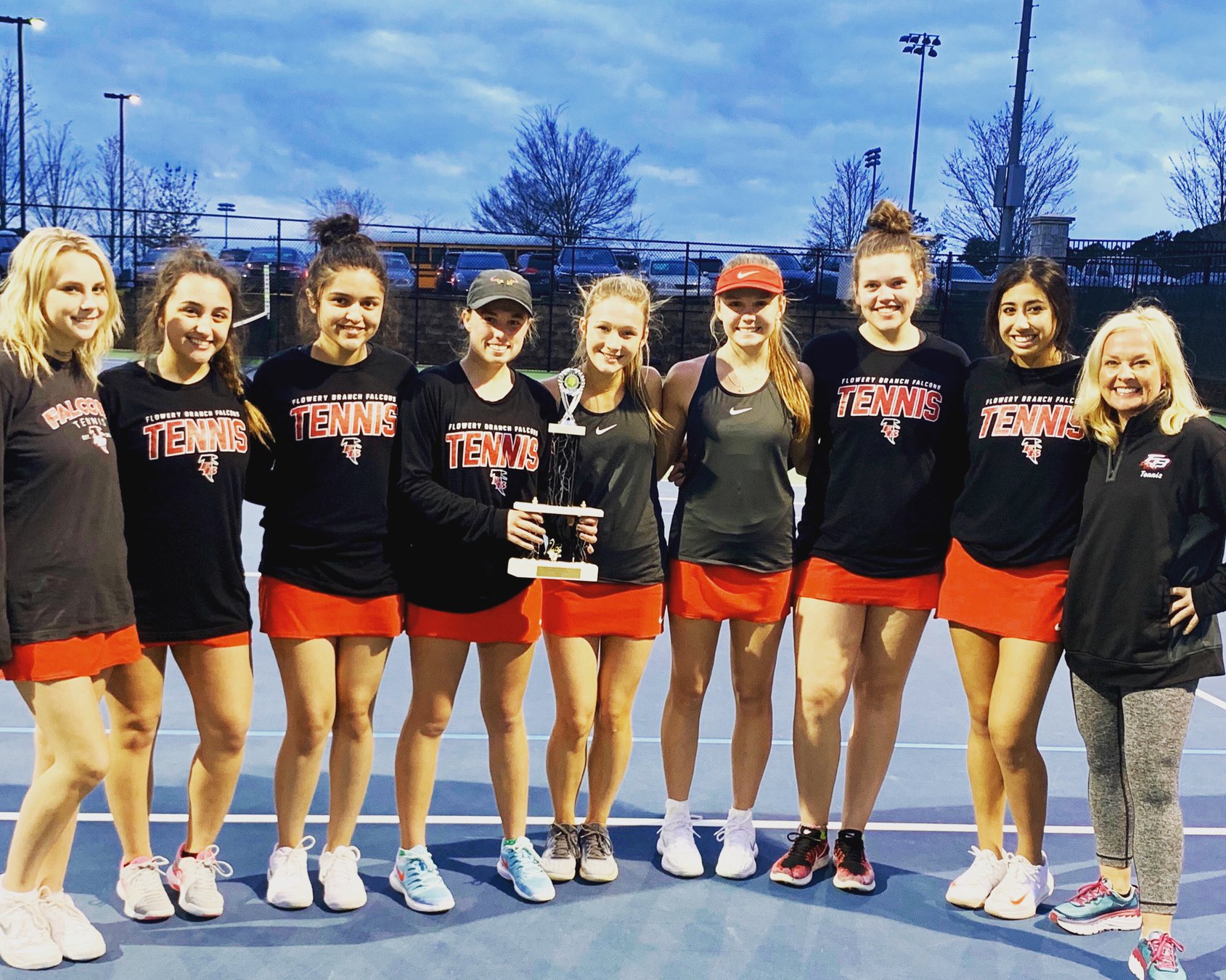 High school tennis Flowery Branch girls finish runnerup at South