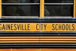 Gainesville school bus