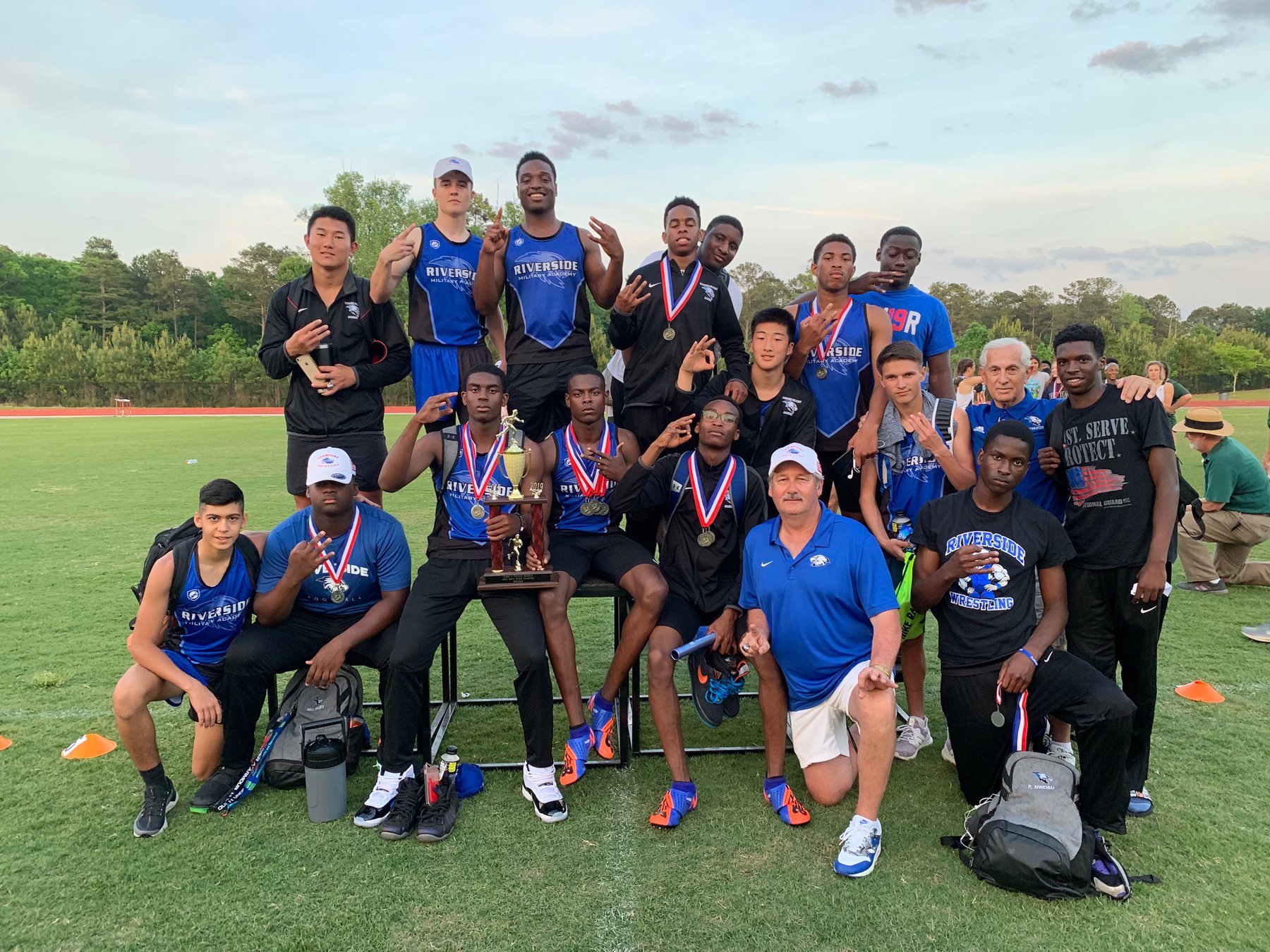 Riverside Military Academy repeats Region 8A championship despite the