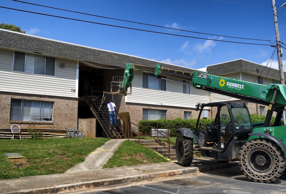 Renovations at these apartments are meant to help retain affordable