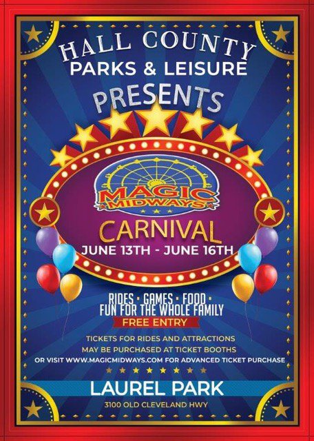 Laurel Park Gainesville Ga A New Carnival Is Coming To This Hall County Park Gainesville Times