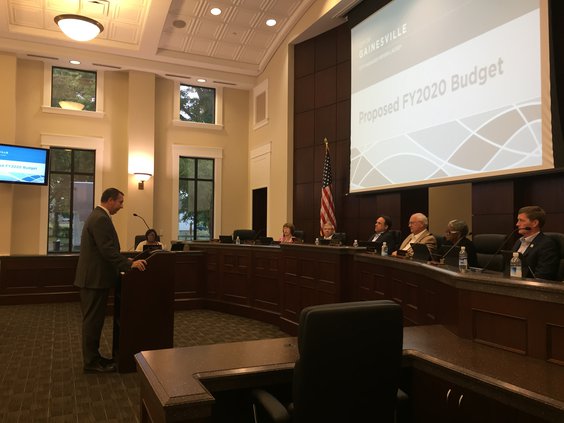 Gainesville City Council Budget Meeting