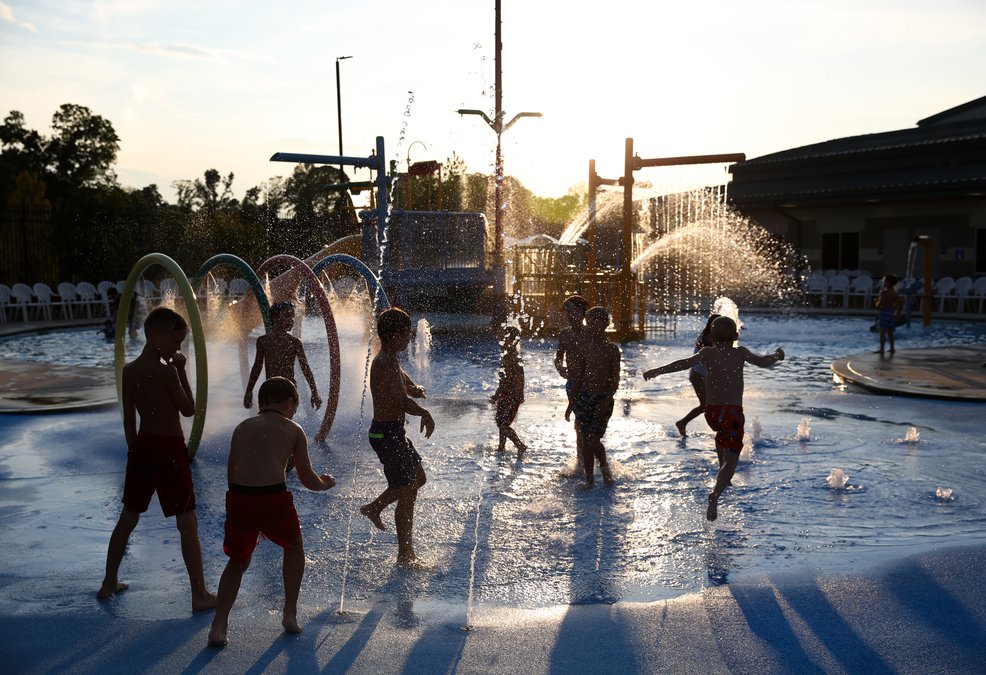 Family Splash Bash 2019 at Frances Meadows Aquatic Center, in 7 photos