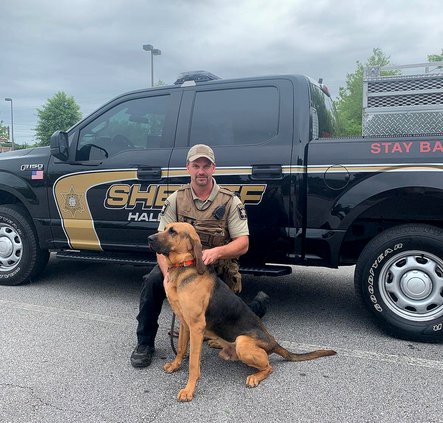 Gus and Deputy Jeremy Prickett