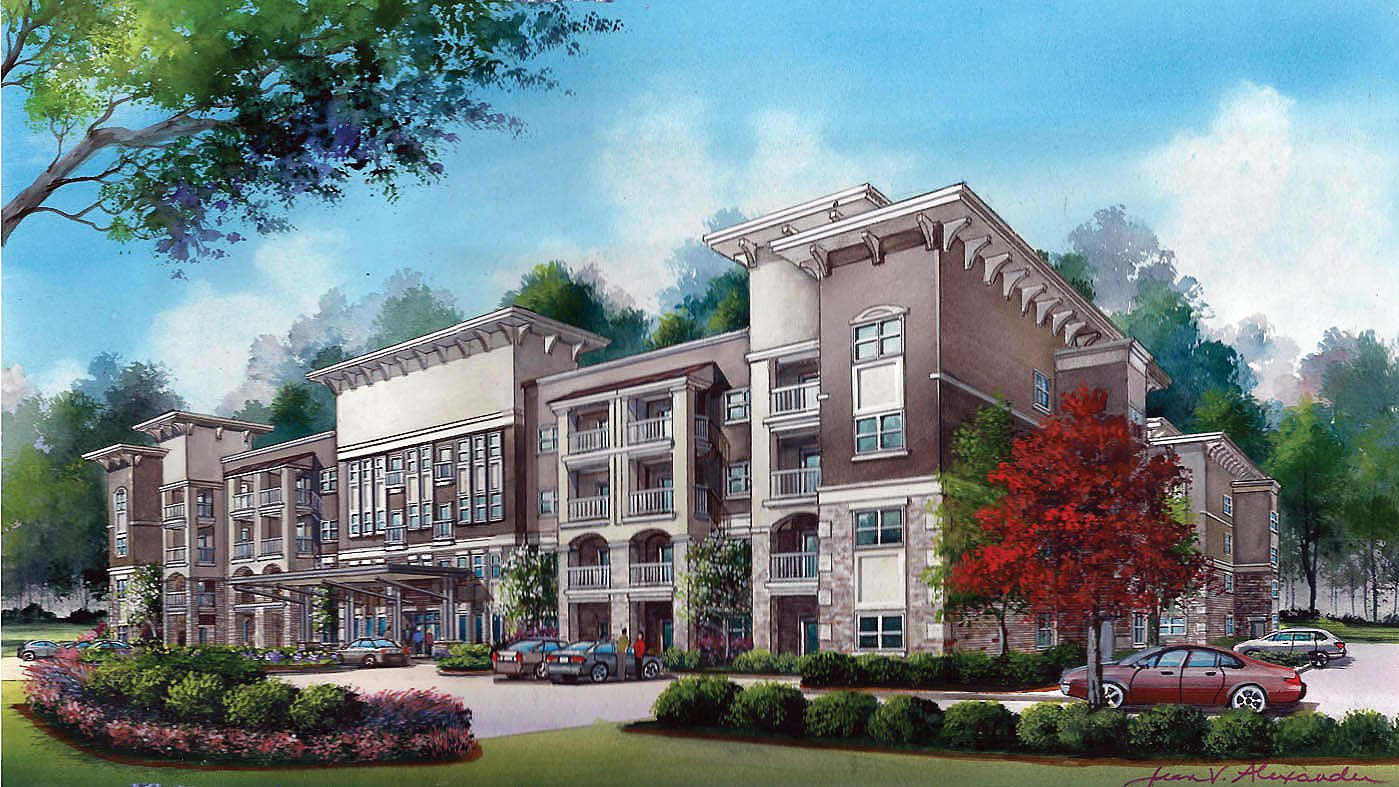 Fountain, wine bar and more proposed as part of senior living complex