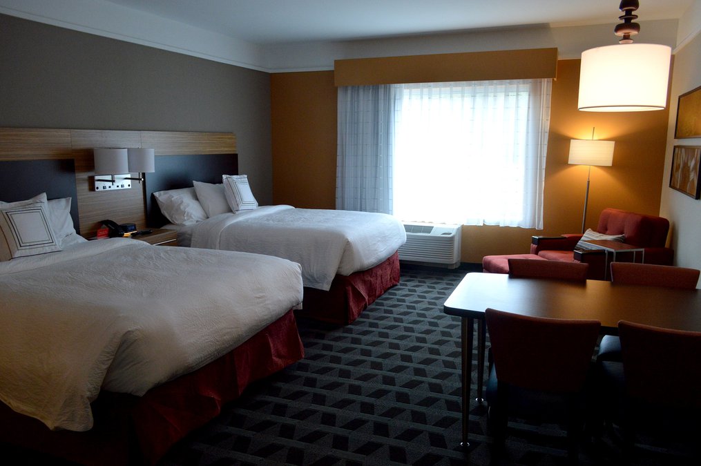 This new extendedstay hotel is petfriendly and equipped with kitchens