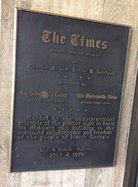10142018 TIMES PLAQUE