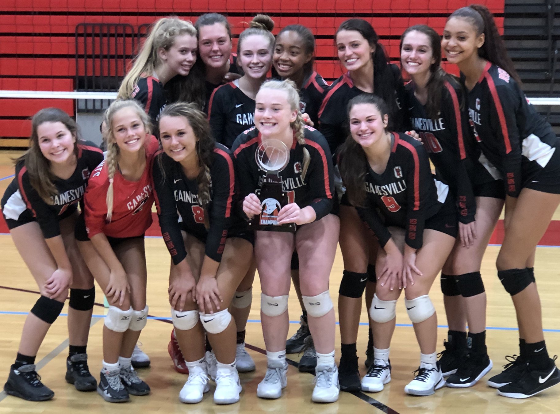 High school volleyball Gainesville grabs Hall County championship