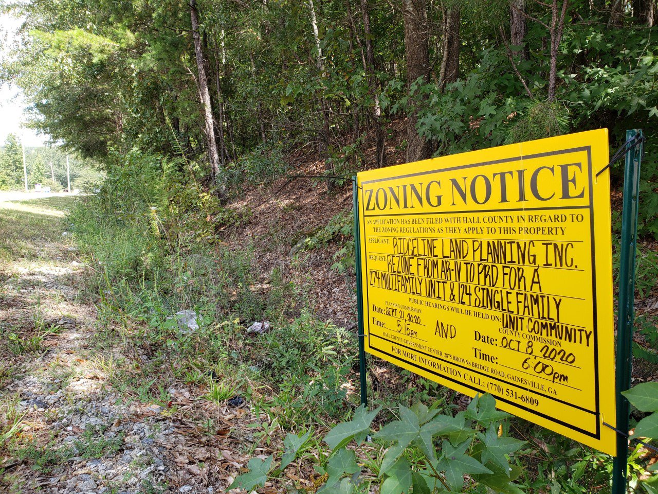 274 apartments and 124 townhomes proposed at this location on Spout