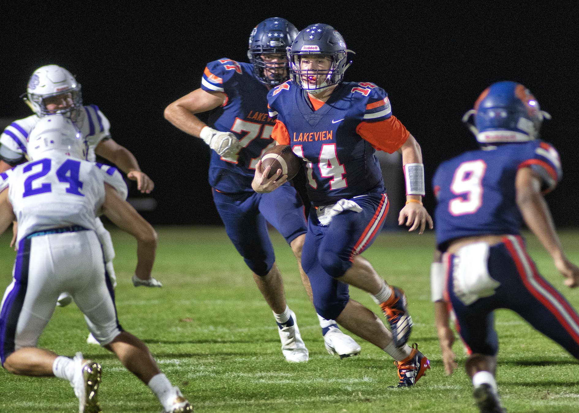 High school football Lakeview Academy pulls out 146 win over King's