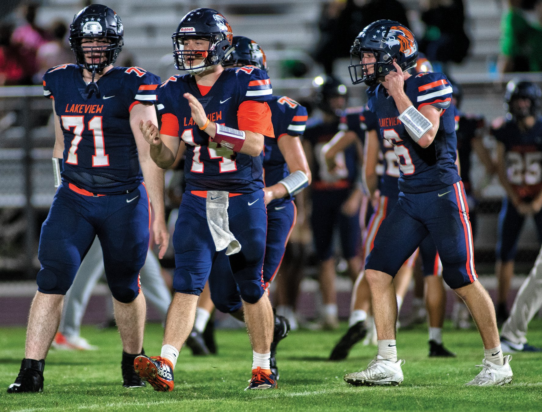 High school football Lakeview Academy wraps up regular season with 35