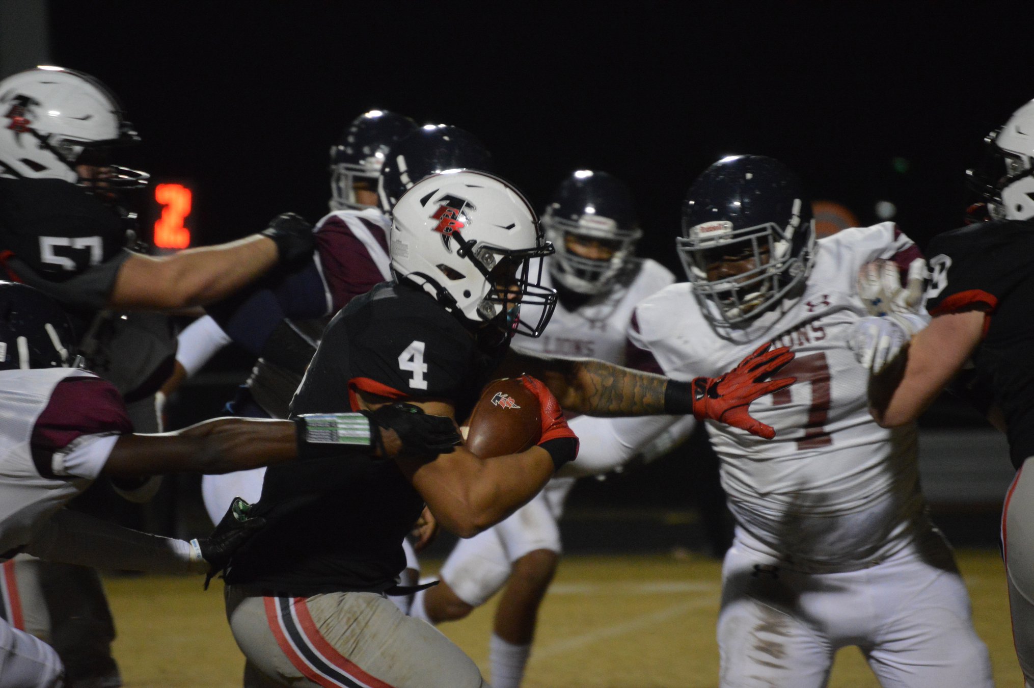 High school football Big first half sends Flowery Branch to 407 win