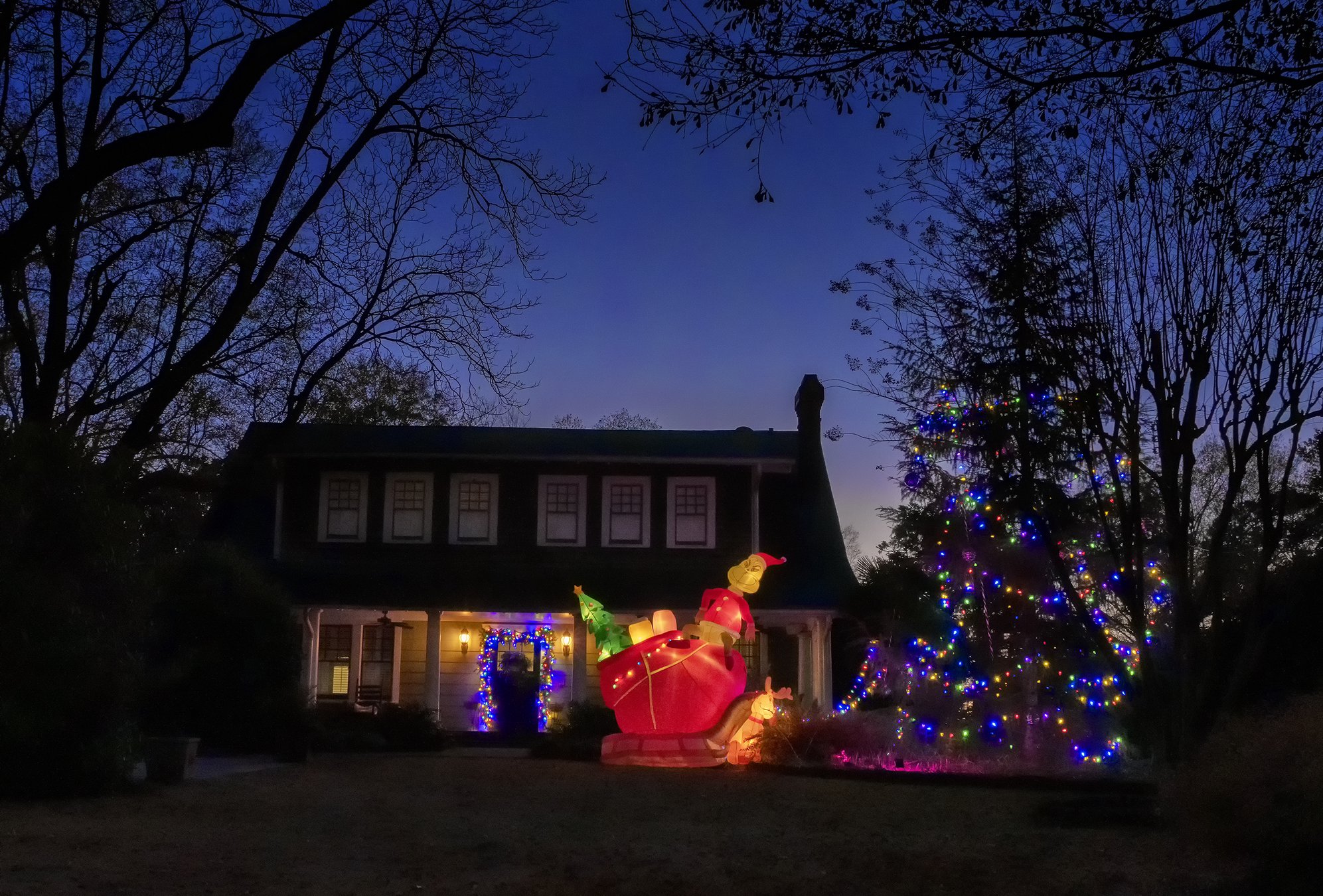 Need some Christmas spirit? Drive through this bright and merry