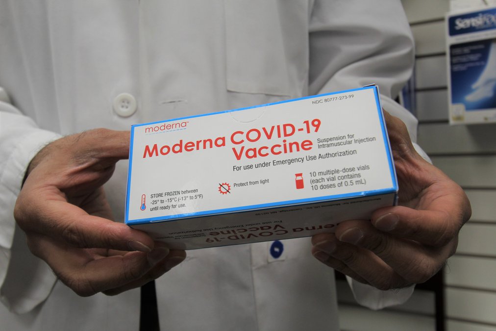 More than 11,000 doses of Moderna COVID-19 vaccine already allocated to Hall providers ...