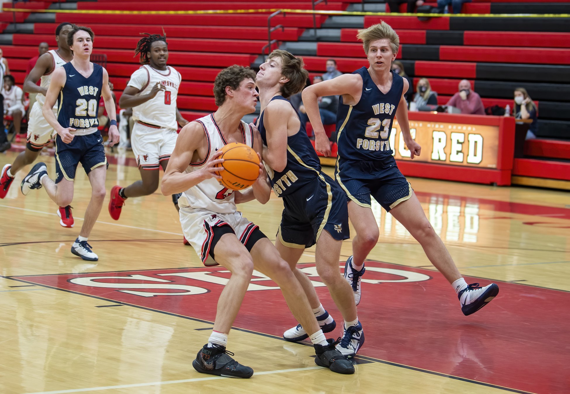 High school basketball Gainesville boys hold on to defeat West Forsyth