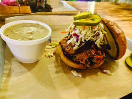 The Inked Pig sandwich