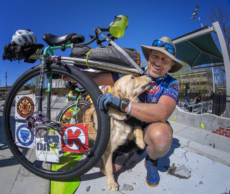 This Flowery Branch man will soon embark on a 3,000mile crosscountry