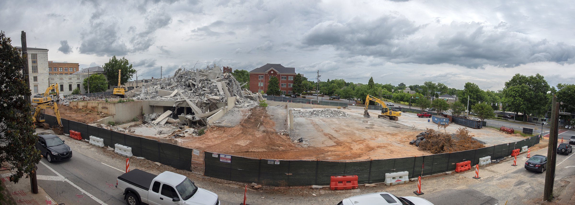 VIDEO Downtown Gainesville bank demolished Gainesville Times