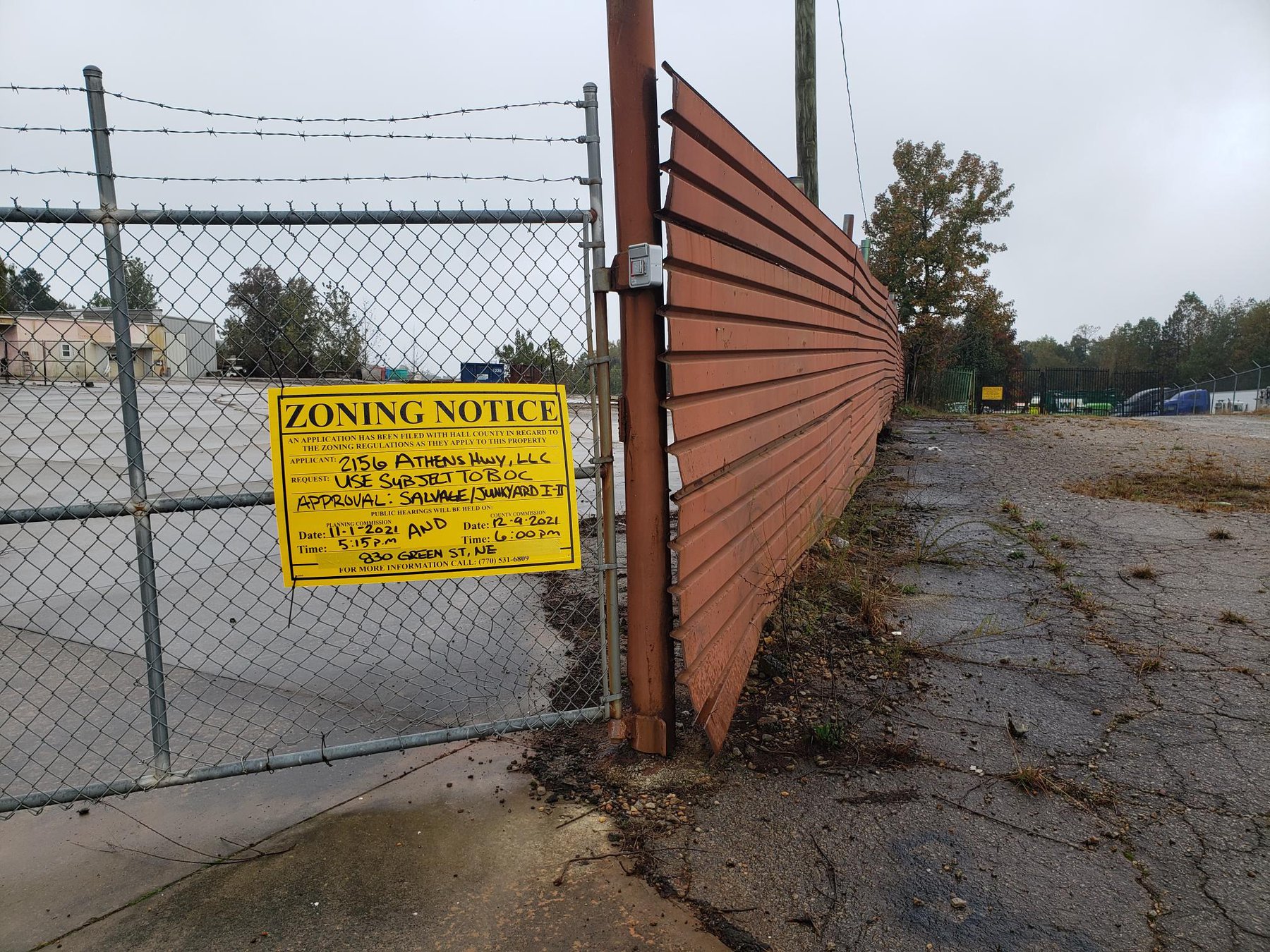 Salvage business/junkyard gets first OK Gainesville Times