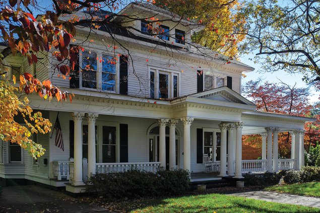 Map Of Houses Open For Christmas On Green Street Gainesville Ga 2022 Owning A Green Street Home Can Have Its Surprises - Gainesville Times