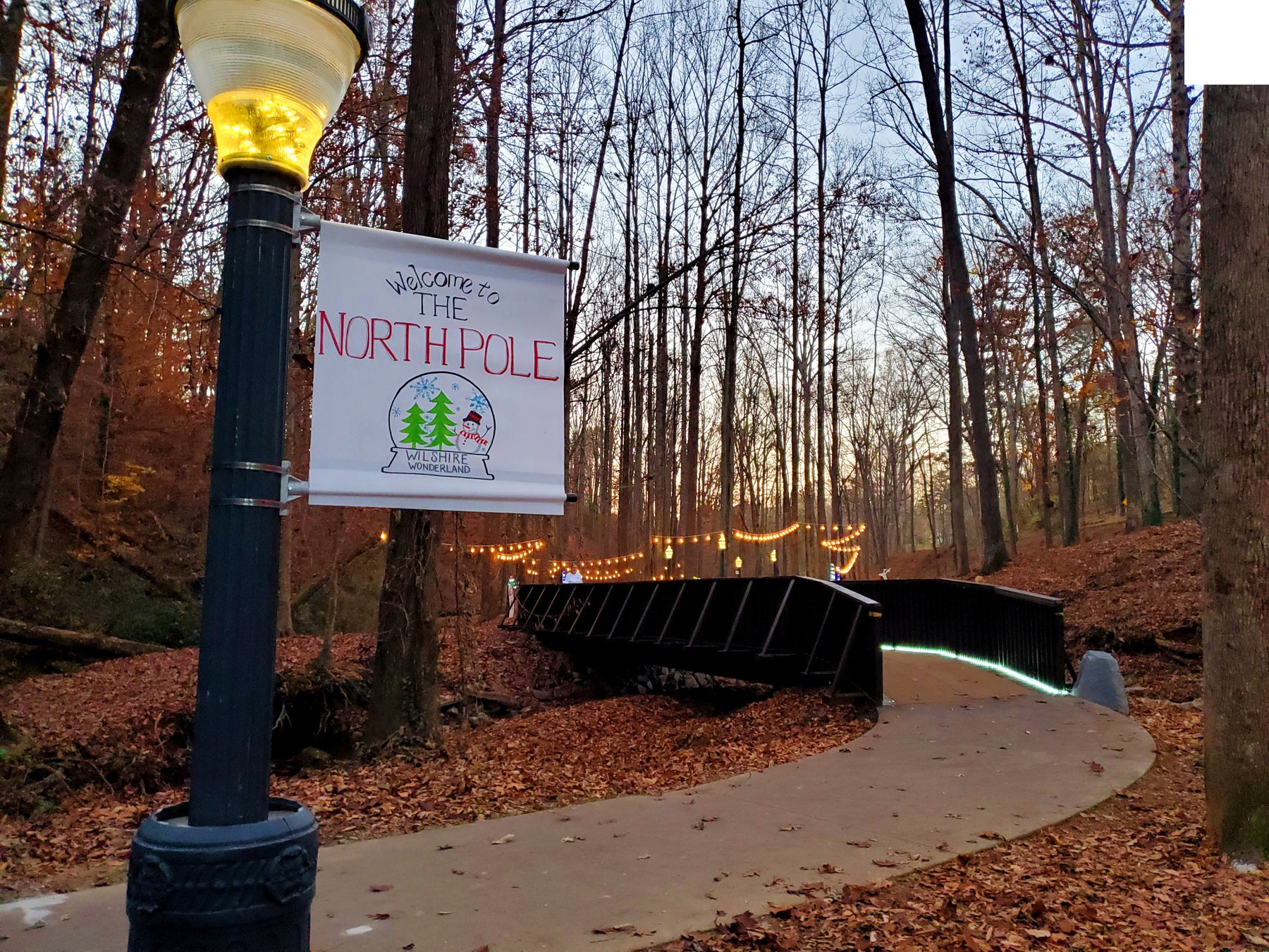 Walking in a Wilshire Wonderland Gainesville Parks & Rec turns on the