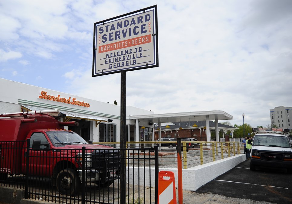 Food and beer will soon be served at this old Gainesville gas station