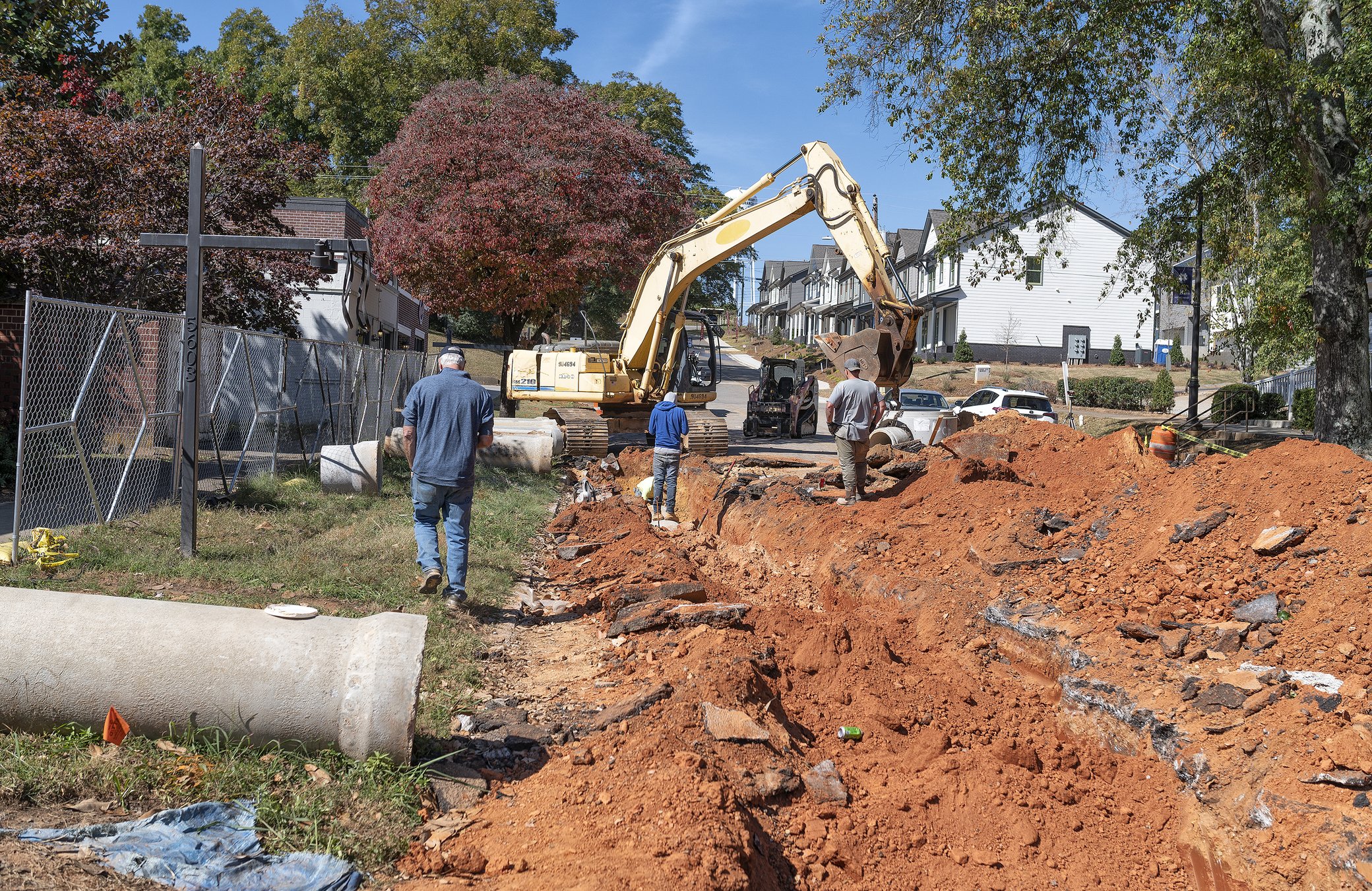 Downtown Flowery Branch getting some Dutch flavor with this road