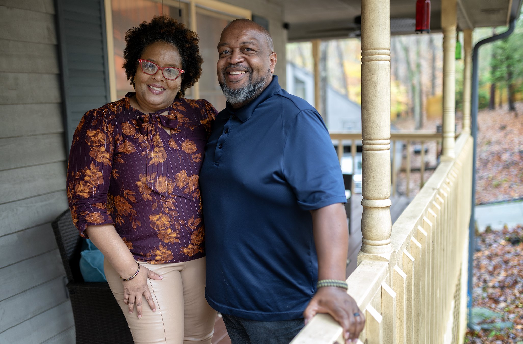 This husband and wife have the same name. They also share the same