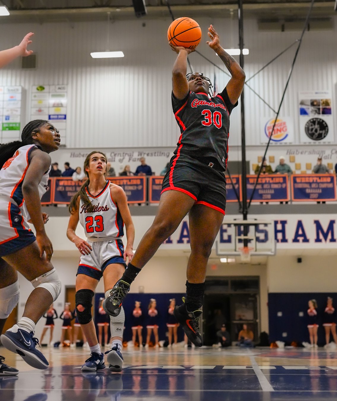 High school basketball Gainesville girls unable to keep up with
