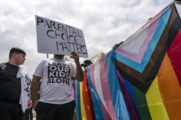 California Pride Protest